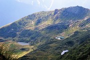 53 Dal Passo di Reseda vista sui Laghi di Cardeto